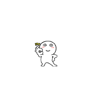 超小さい丸くて白いヤツ68（個別スタンプ：2）
