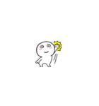 超小さい丸くて白いヤツ68（個別スタンプ：4）
