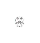 超小さい丸くて白いヤツ68（個別スタンプ：9）