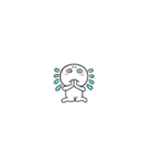 超小さい丸くて白いヤツ68（個別スタンプ：11）