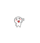 超小さい丸くて白いヤツ68（個別スタンプ：22）
