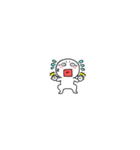 超小さい丸くて白いヤツ68（個別スタンプ：26）