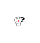 超小さい丸くて白いヤツ68（個別スタンプ：30）