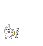 小さいウサギのうさ男59（個別スタンプ：2）