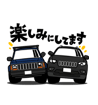 大好き！アメリカン4WDコンビ（個別スタンプ：12）