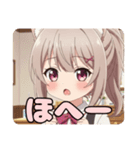 はんなりポニーテールみなみ（個別スタンプ：11）