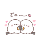 ♥️シマエナガさんのオノマトペ♥️（個別スタンプ：4）