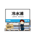 きのくに線in和歌山の毎日使う動く電車（個別スタンプ：6）