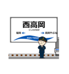 とやま鉄道線in富山の毎日使う動く電車（個別スタンプ：4）