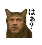 【爆笑】おじさんと猫が融合した＠日常会話（個別スタンプ：2）