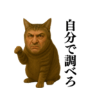 【爆笑】おじさんと猫が融合した＠日常会話（個別スタンプ：23）