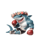 かわいくて怒りっぽいボクシングサメ,（個別スタンプ：13）