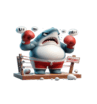 かわいくて怒りっぽいボクシングサメ,（個別スタンプ：20）