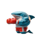 かわいくて怒りっぽいボクシングサメ,（個別スタンプ：22）