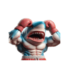 かわいくて怒りっぽいボクシングサメ,（個別スタンプ：23）