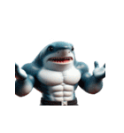かわいくて怒りっぽいボクシングサメ,（個別スタンプ：24）