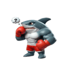 かわいくて怒りっぽいボクシングサメ,（個別スタンプ：26）