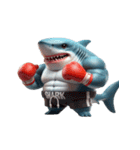 かわいくて怒りっぽいボクシングサメ,（個別スタンプ：29）