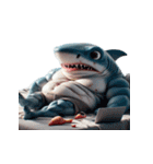 かわいくて怒りっぽいボクシングサメ,（個別スタンプ：31）