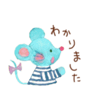 動物たちの秋いっぱいスタンプ（個別スタンプ：9）