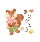 動物たちの秋いっぱいスタンプ（個別スタンプ：11）