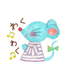 動物たちの秋いっぱいスタンプ（個別スタンプ：19）