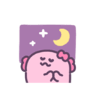 ゆめかわウーパールーパー 動くスタンプ（個別スタンプ：24）