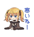 金髪ゴスロリの女の子の秋♡（個別スタンプ：7）