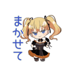 金髪ゴスロリの女の子の秋♡（個別スタンプ：22）