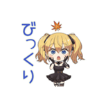 金髪ゴスロリの女の子の秋♡（個別スタンプ：31）