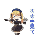 金髪ゴスロリの女の子の秋♡（個別スタンプ：36）