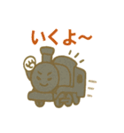 かわいい電車の日常40個（個別スタンプ：39）