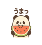 ごはん泥棒パンダのひとこと日常（個別スタンプ：8）