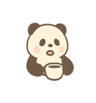ごはん泥棒パンダのひとこと日常（個別スタンプ：24）