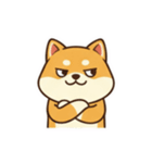 柴わんこ喜怒哀楽（個別スタンプ：4）