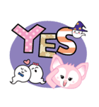 ハロウィーンに使える♡キツネ（個別スタンプ：25）