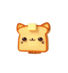 バタートースト猫 ミャオミャオミャオ（個別スタンプ：14）