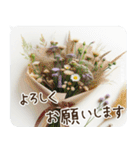 一年中使える 花と暮らし 便利な毎日2（個別スタンプ：7）