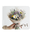 一年中使える 花と暮らし 便利な毎日2（個別スタンプ：8）