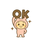 お迎え＆駐車場で使える！うさぎスタンプ（個別スタンプ：3）