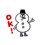 雪だるま★日常会話（個別スタンプ：6）