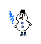 雪だるま★日常会話（個別スタンプ：14）