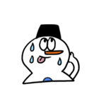 雪だるま★日常会話（個別スタンプ：15）