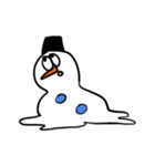 雪だるま★日常会話（個別スタンプ：18）