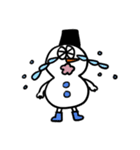 雪だるま★日常会話（個別スタンプ：21）