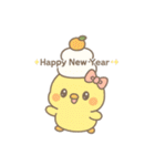 ぴよたんの冬（個別スタンプ：1）