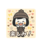 ゆるふわ☆冬の日常（個別スタンプ：34）