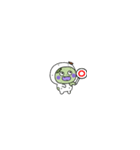 ゾンビタイツまる（個別スタンプ：3）