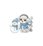 犬の日特集用♡トイプードル秋冬用スタンプ（個別スタンプ：8）