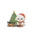 犬の日特集用♡トイプードル秋冬用スタンプ（個別スタンプ：20）